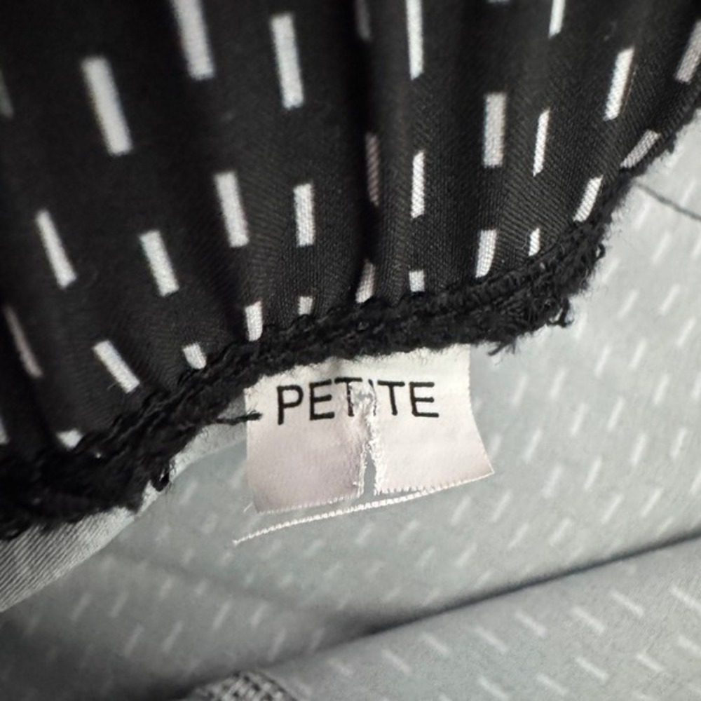 Albion Fit Jetset Jogger Pants Size Medium Petite Black White Comfort Athleisure - Picture 10 of 10